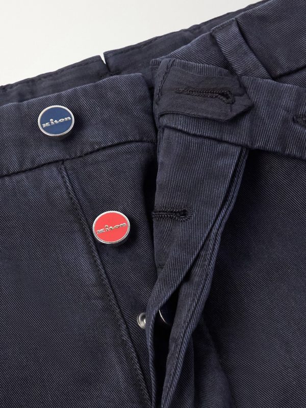 Straight-Leg Lyocell-Blend Trousers - E1 Straight-Leg Lyocell-Blend Trousers - E1