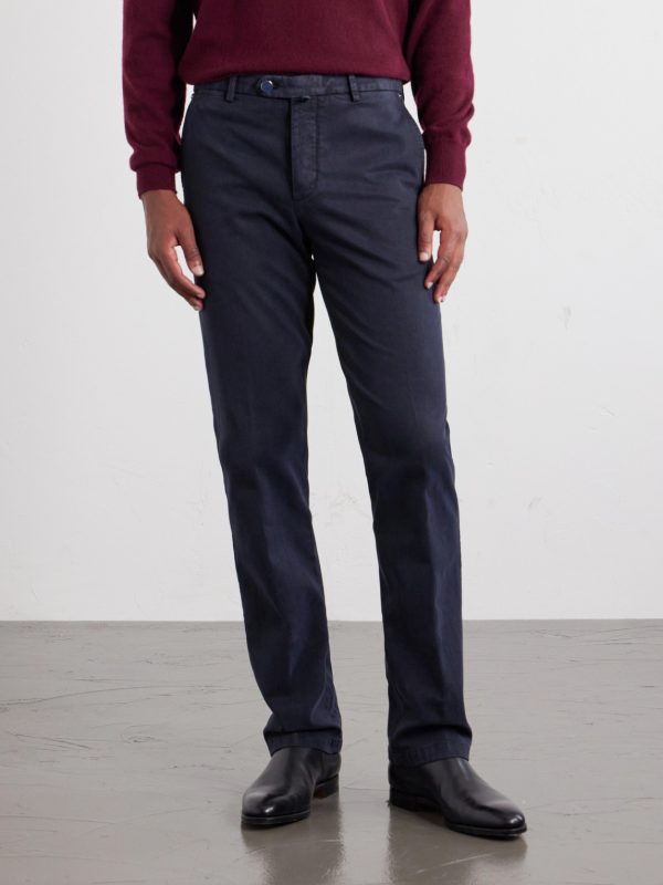 Straight-Leg Lyocell-Blend Trousers - FR Straight-Leg Lyocell-Blend Trousers - FR