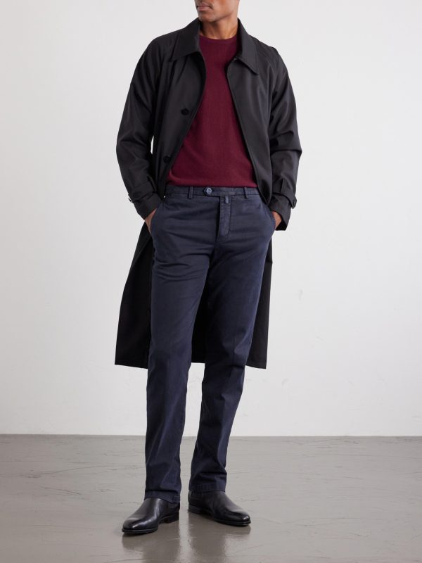 Straight-Leg Lyocell-Blend Trousers - OU Straight-Leg Lyocell-Blend Trousers - OU