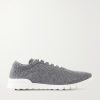 Logo-Embroidered Stretch-Knit Sneakers Logo-Embroidered Stretch-Knit Sneakers