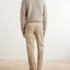 Straight-Leg Lyocell-Blend Trousers - BK Straight-Leg Lyocell-Blend Trousers - BK
