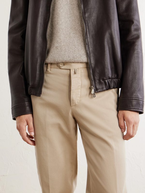 Straight-Leg Lyocell-Blend Trousers - CU Straight-Leg Lyocell-Blend Trousers - CU