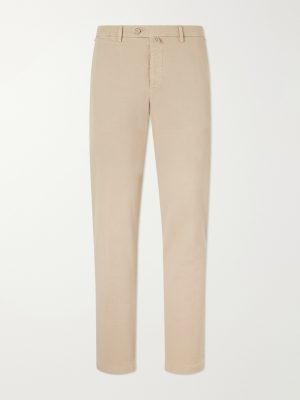 Straight-Leg Lyocell-Blend Trousers Straight-Leg Lyocell-Blend Trousers
