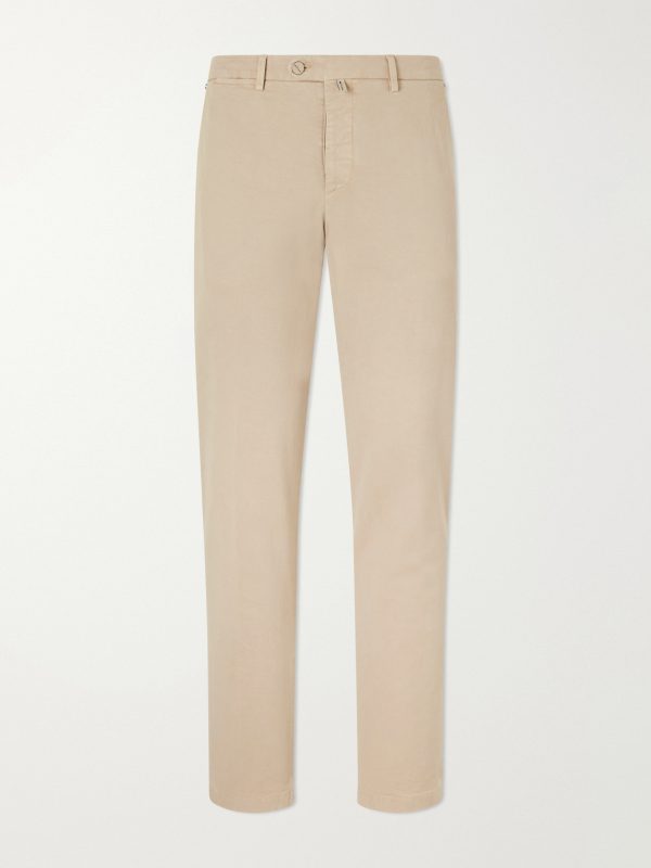 Straight-Leg Lyocell-Blend Trousers Straight-Leg Lyocell-Blend Trousers