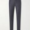 Straight-Leg Wool Suit Trousers Straight-Leg Wool Suit Trousers