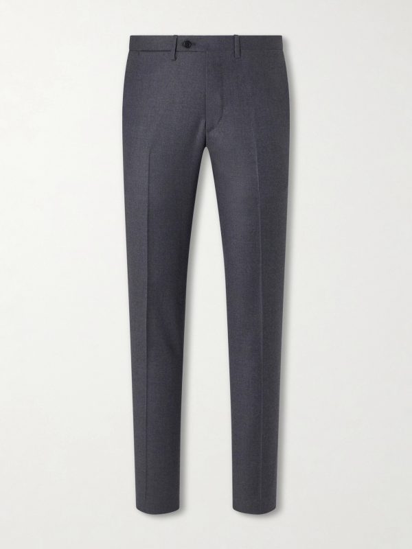 Straight-Leg Wool Suit Trousers Straight-Leg Wool Suit Trousers