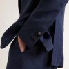 Linen Single-Breasted Blazer - CU Linen Single-Breasted Blazer - CU