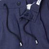 Straight-Leg Pleated Linen Suit Trousers - E1 Straight-Leg Pleated Linen Suit Trousers - E1