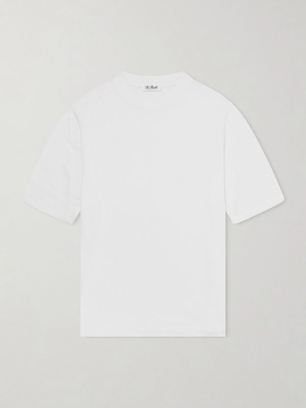 Knitted Cotton T-Shirt Knitted Cotton T-Shirt
