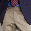 Straight-Leg Cotton-Blend Twill Trousers - CU