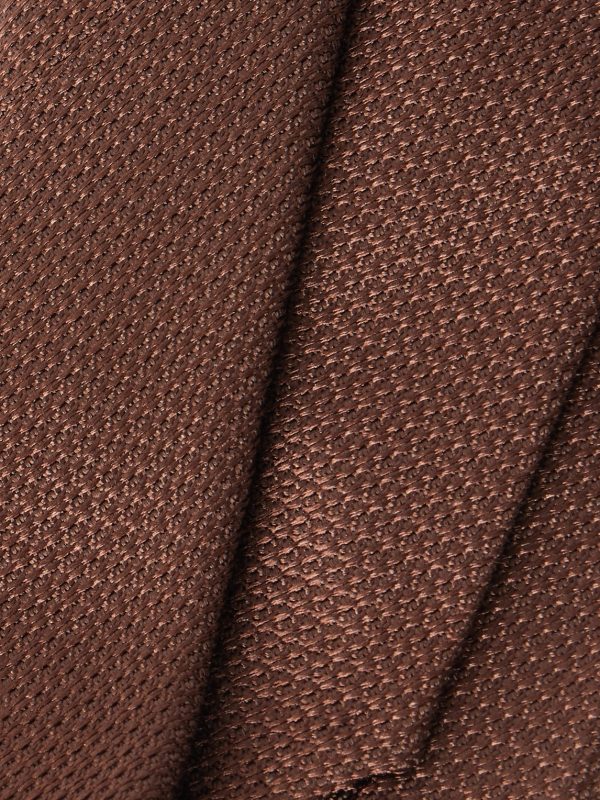 Houndstooth Silk-Jacquard Tie - CU