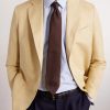 Houndstooth Silk-Jacquard Tie - OU