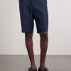 Straight-Leg Linen Shorts - FR Straight-Leg Linen Shorts - FR