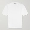 Ribbed Cotton Polo Shirt Ribbed Cotton Polo Shirt
