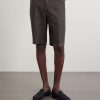 Straight-Leg Linen Shorts - FR Straight-Leg Linen Shorts - FR