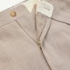 Straight-Leg Linen Shorts - E1