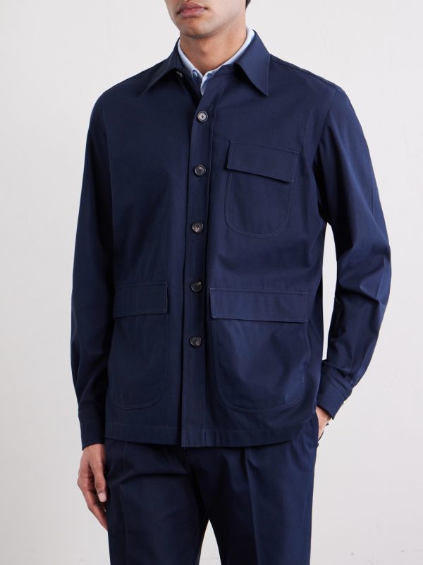 Cotton Overshirt - FR Cotton Overshirt - FR