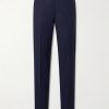 Straight-Leg Wool-Blend Suit Trousers Straight-Leg Wool-Blend Suit Trousers