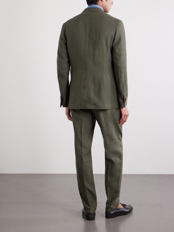 Linen Blazer - BK Linen Blazer - BK