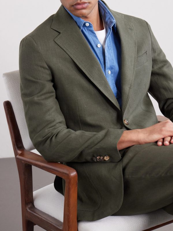 Linen Blazer - CU Linen Blazer - CU