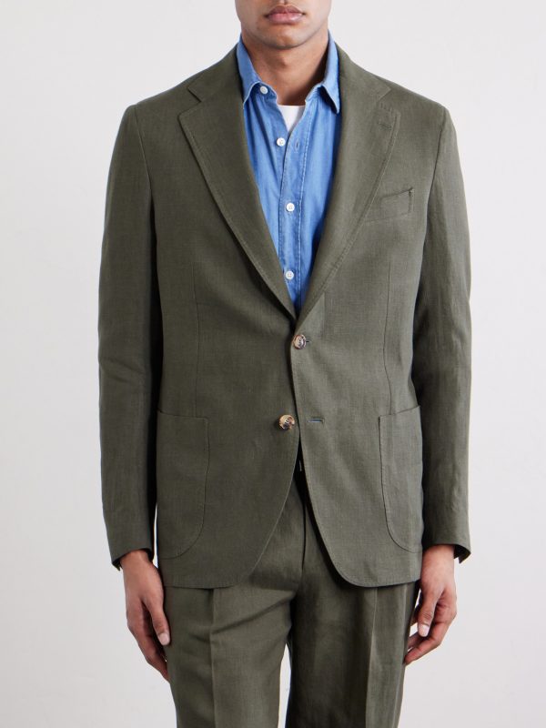 Linen Blazer - FR Linen Blazer - FR