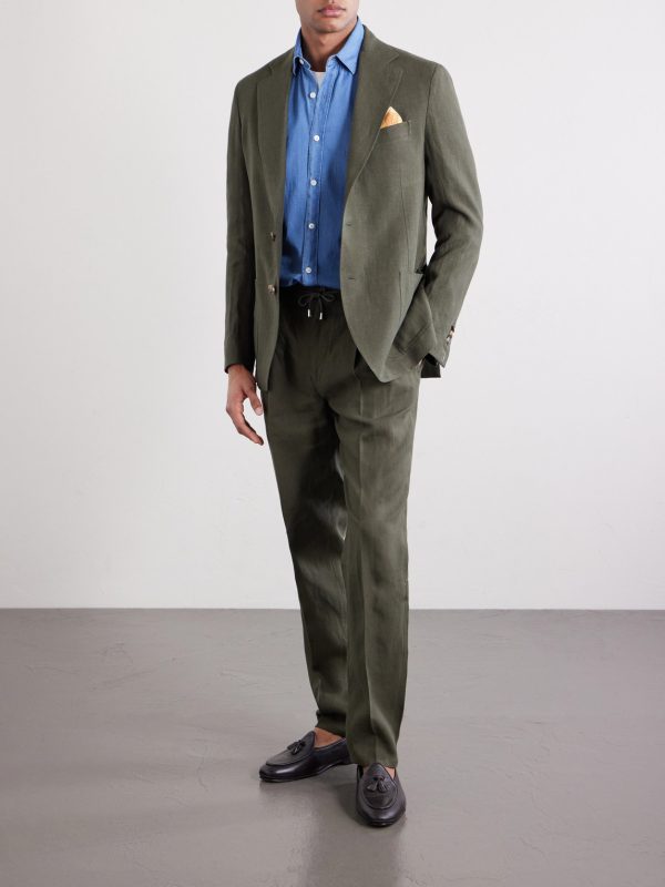 Linen Blazer - OU Linen Blazer - OU
