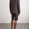Linen Single-Breasted Suit Jacket - BK
