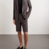 Linen Single-Breasted Suit Jacket - OU