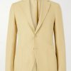 Linen and Cotton-Blend Blazer Linen and Cotton-Blend Blazer