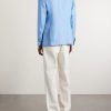 Double-Breasted Linen Blazer - BK Double-Breasted Linen Blazer - BK