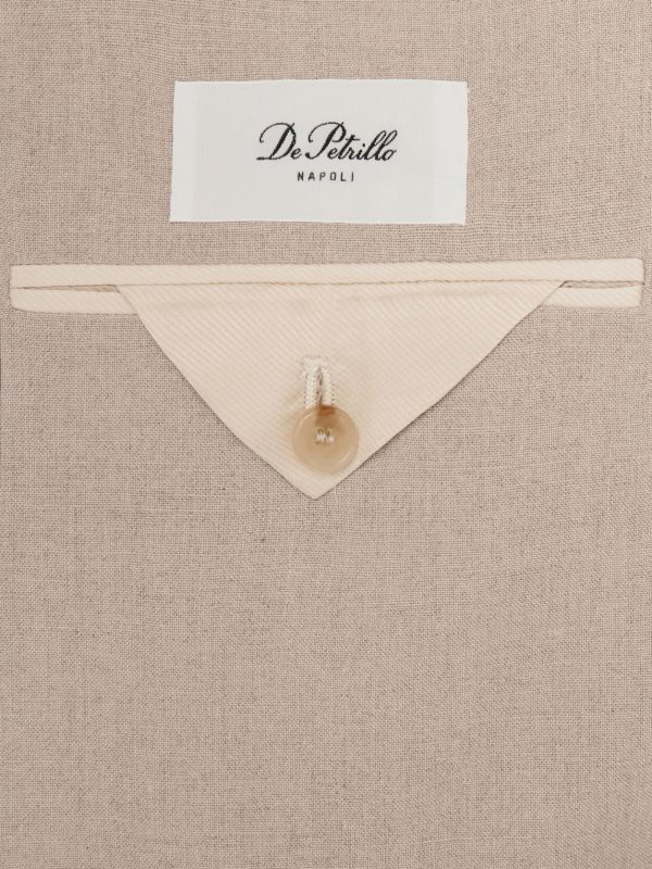 Linen Single-Breasted Suit Jacket - E2 Linen Single-Breasted Suit Jacket - E2