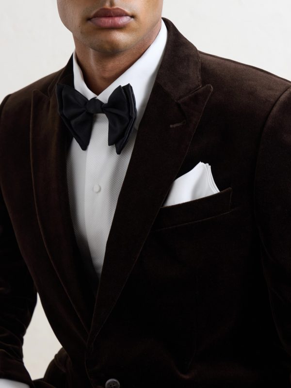 Pre-Tied Silk and Cotton-Blend Twill Bow-Tie - OU Pre-Tied Silk and Cotton-Blend Twill Bow-Tie - OU