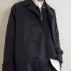 Structured Cotton-Blend Coat - CU Structured Cotton-Blend Coat - CU