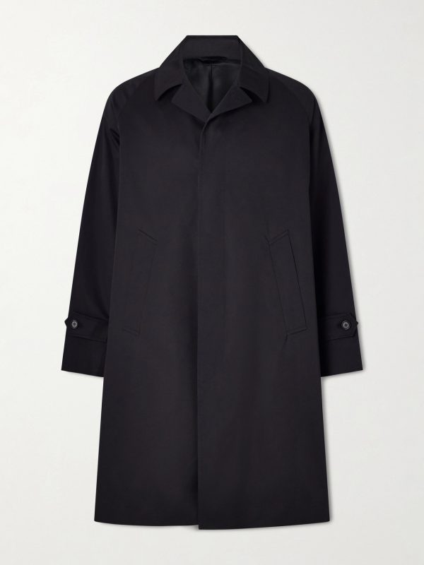 Structured Cotton-Blend Coat Structured Cotton-Blend Coat