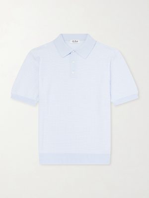 Cotton-Jacquard Polo Shirt