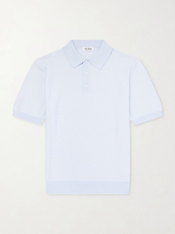 Cotton-Jacquard Polo Shirt Cotton-Jacquard Polo Shirt