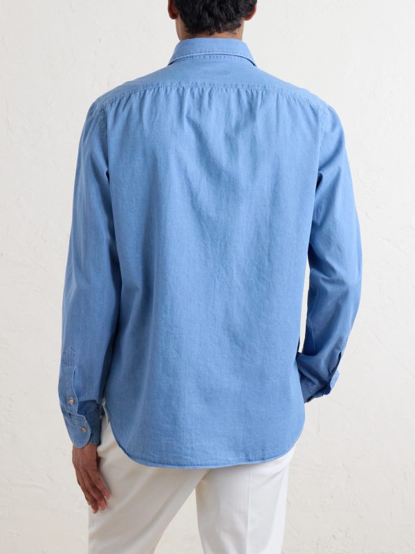 Cotton-Chambray Shirt - BK