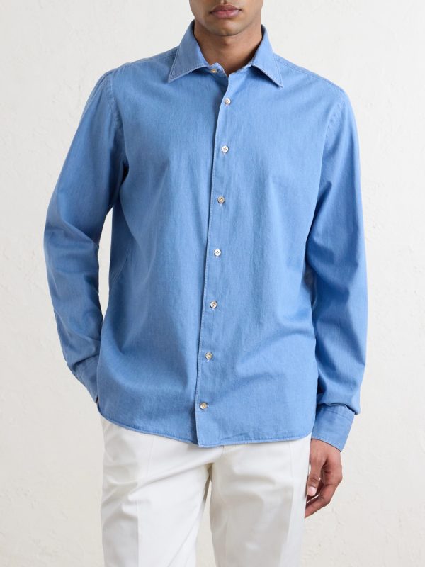 Cotton-Chambray Shirt - FR