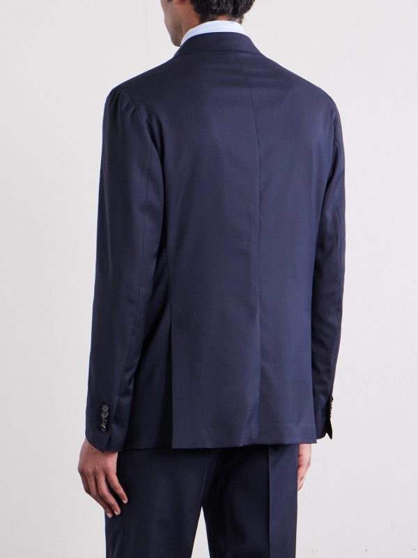 Virgin-Wool Blend Suit Jacket - BK