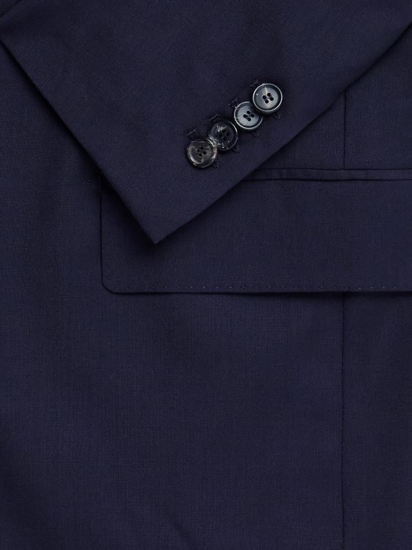 Virgin-Wool Blend Suit Jacket - E1