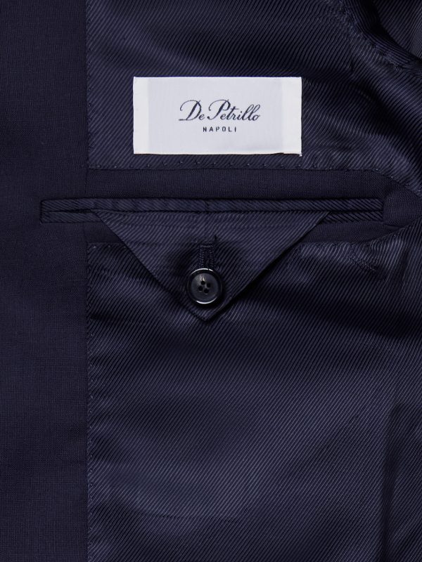 Virgin-Wool Blend Suit Jacket - E2