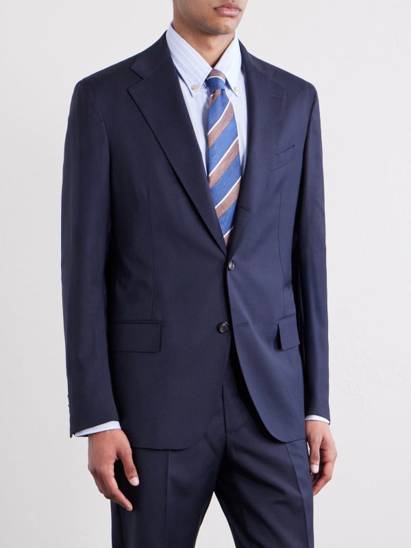 Virgin-Wool Blend Suit Jacket - FR