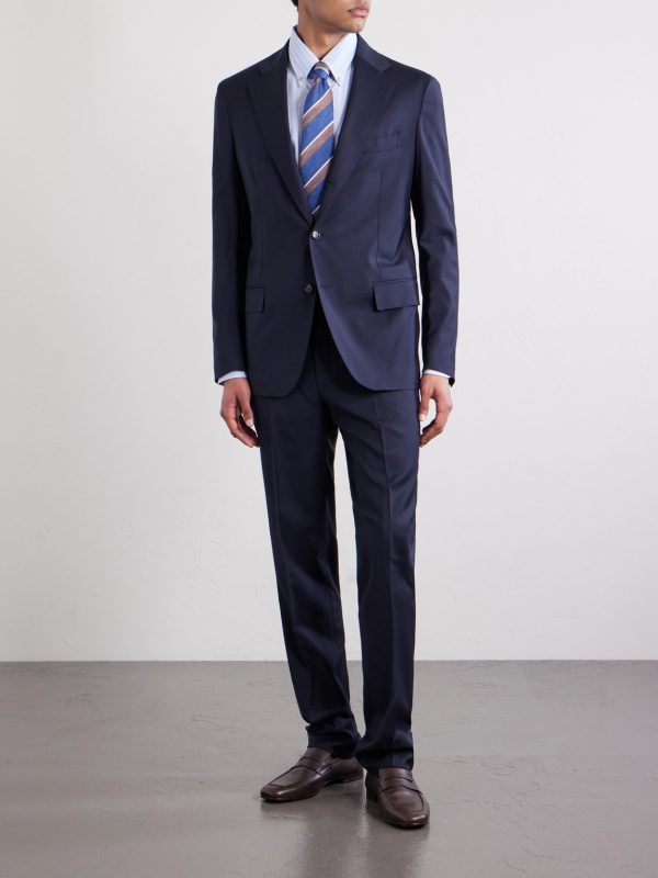 Virgin-Wool Blend Suit Jacket - OU