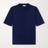 Knitted Cotton T-Shirt Knitted Cotton T-Shirt