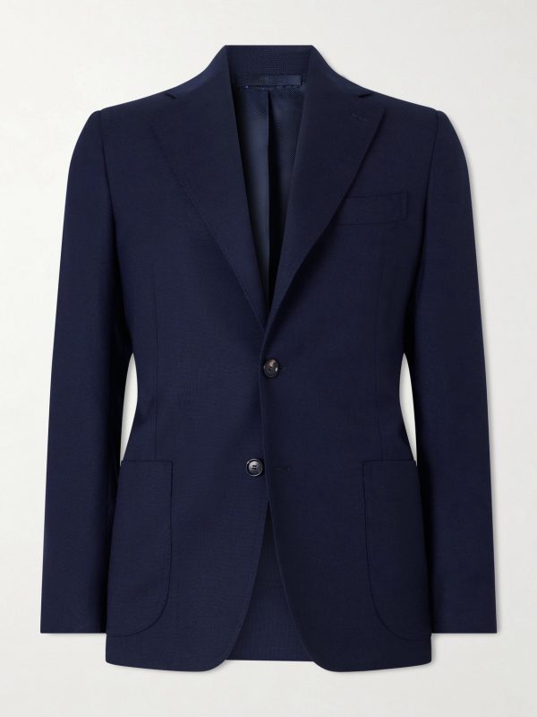 Wool-Hopsack Blazer