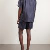 Printed Silk-Voile Shirt - BK Printed Silk-Voile Shirt - BK