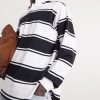 Stripe Cotton Polo Shirt - CU Stripe Cotton Polo Shirt - CU