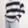 Stripe Cotton Polo Shirt - FR Stripe Cotton Polo Shirt - FR