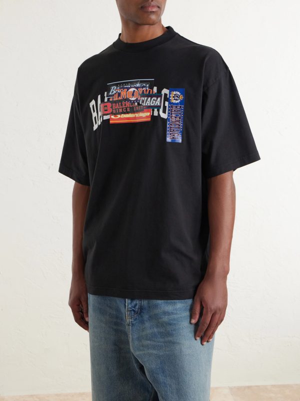 Printed Cotton-Jersey T-Shirt - FR Printed Cotton-Jersey T-Shirt - FR