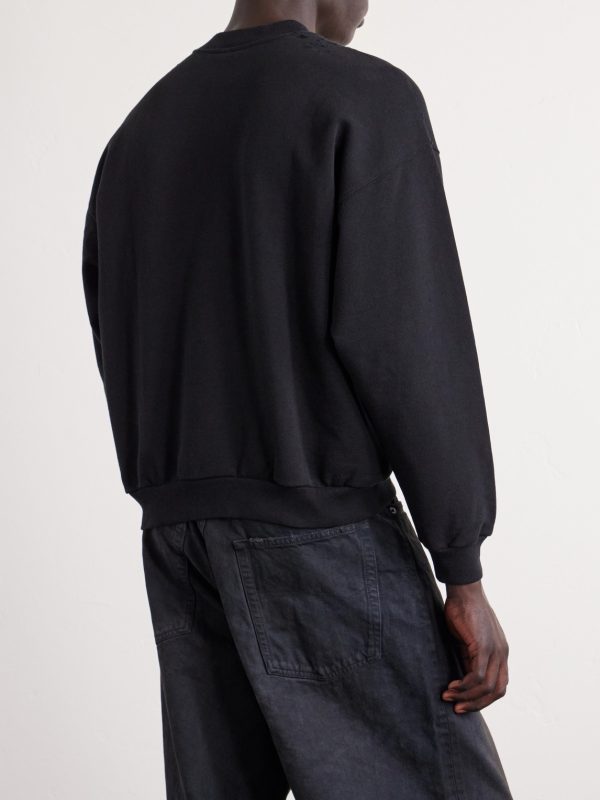 Printed Cotton-Jersey Sweatshirt - BK
